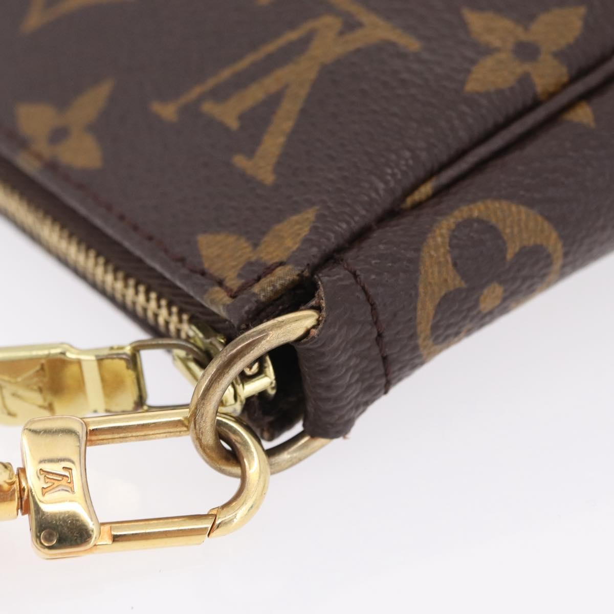 Louis Vuitton Pochette Accessoires NM Monogram Canvas, Brown, Canvas, Clutch