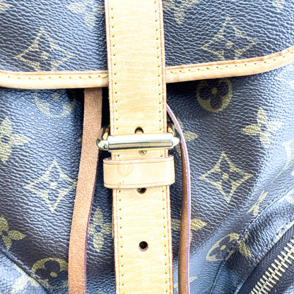 Louis Vuitton Bosphore Monogram Canvas, Brown, Canvas, Backpack