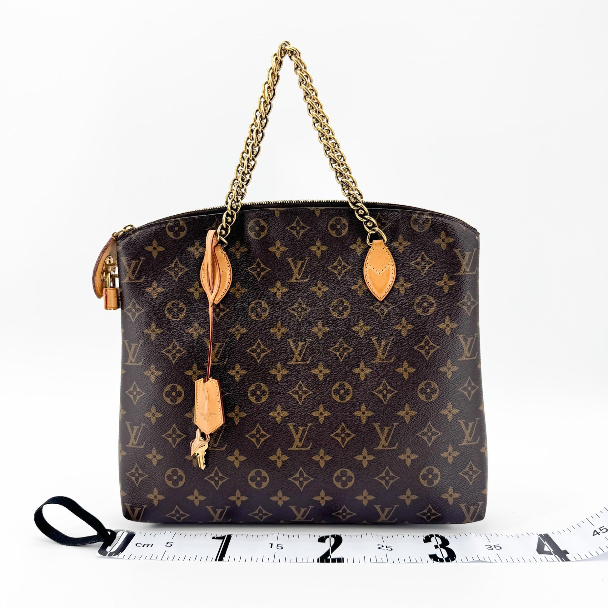 Louis Vuitton Lockit Chain Monogram Canvas, Brown, Canvas, Handbag