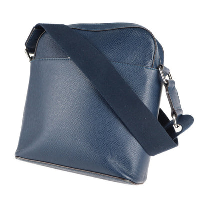 Louis Vuitton, Navy, Leather, shoulder