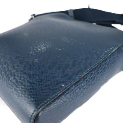 Louis Vuitton, Navy, Leather, shoulder