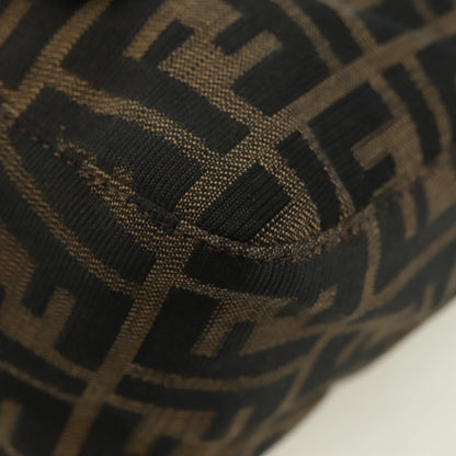 Fendi Mama Forever Zucca Canvas, Brown, Canvas, Handbag