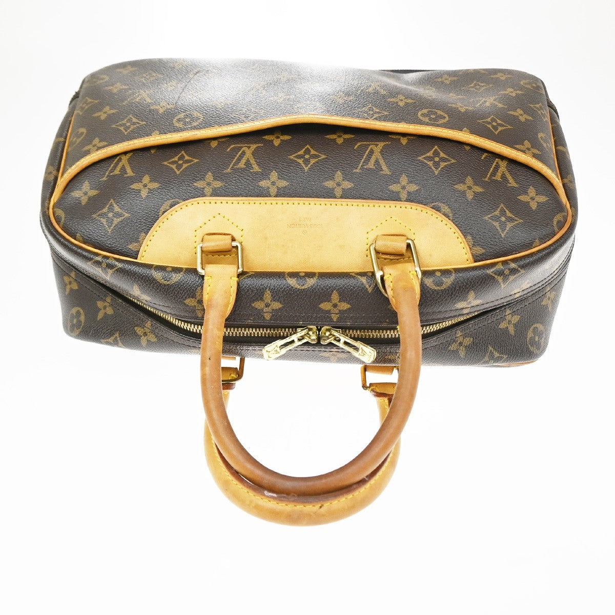 Louis Vuitton Trouville Monogram Canvas, Brown, Canvas, Handbag