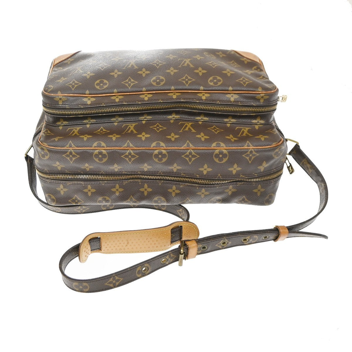 Louis Vuitton Nil Shoulder Bag Monogram Canvas, Brown, Canvas, Shoulder Bag