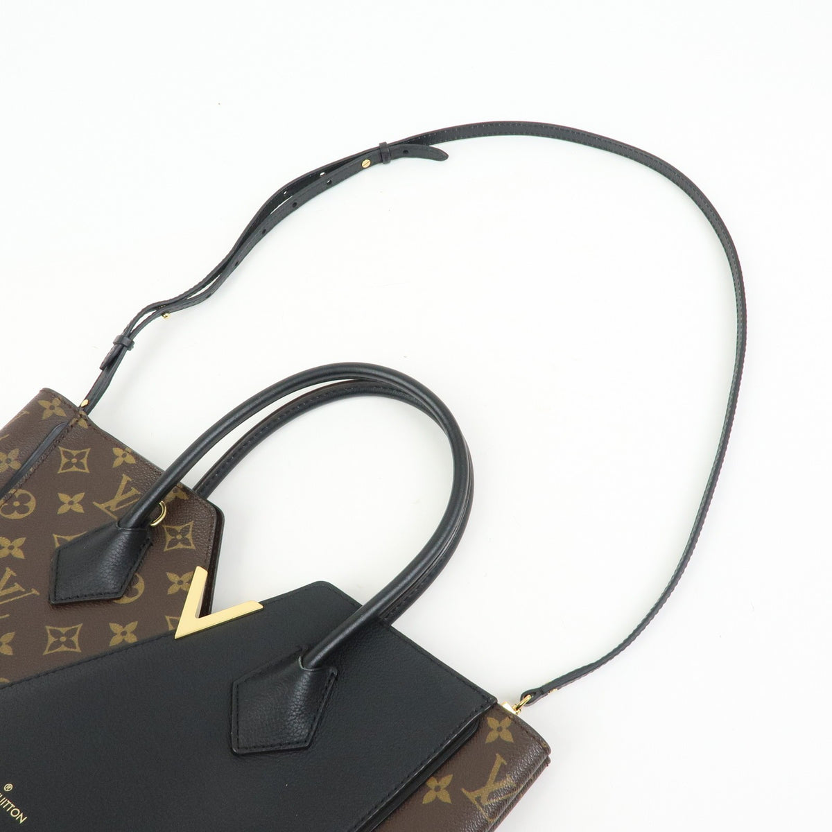 Louis Vuitton Kimono Monogram Canvas and Leather, Brown, Canvas, Handbag
