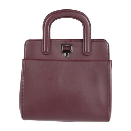 Cartier Jeanne Toussant, Burgundy, Leather, handbag