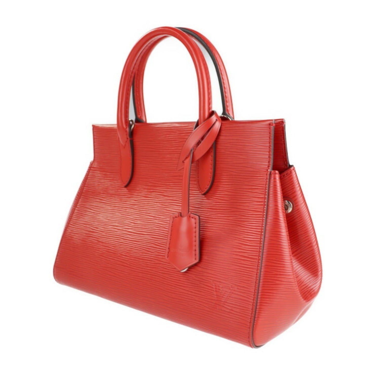 Louis Vuitton Marly, Red, Leather, handbag