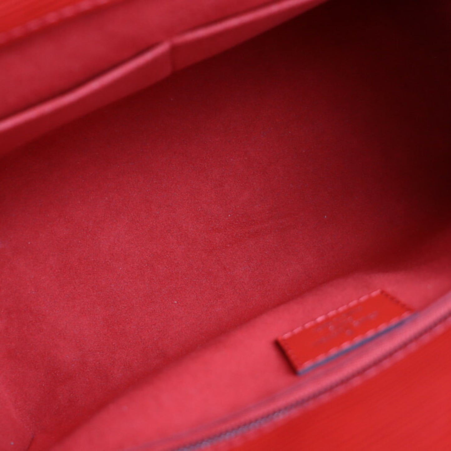 Louis Vuitton Marly, Red, Leather, handbag