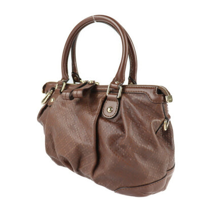 Gucci Diamante, Brown, Leather, handbag