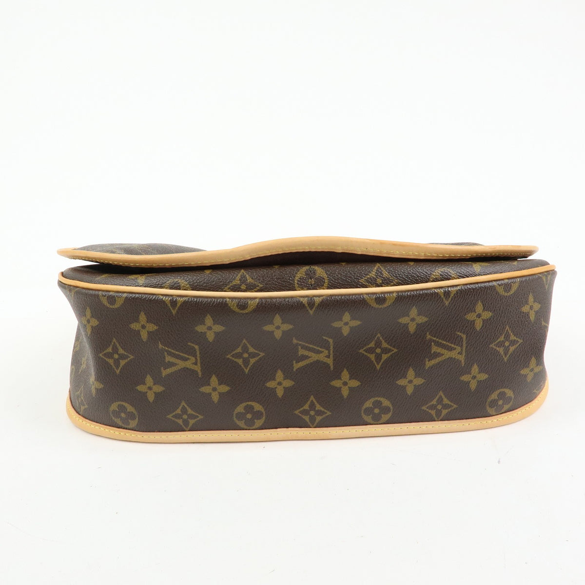 Louis Vuitton Menilmontant Monogram Canvas, Brown, Canvas, Handbag