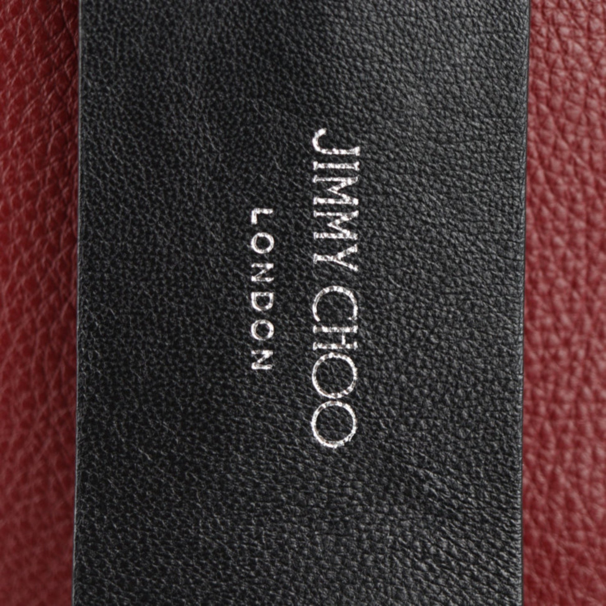 Jimmy Choo, Red, Leather, shoulder
