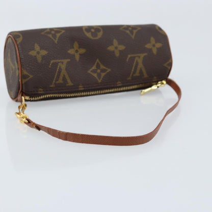 Louis Vuitton Papillon Pochette Monogram Canvas, Brown, Canvas, Clutch