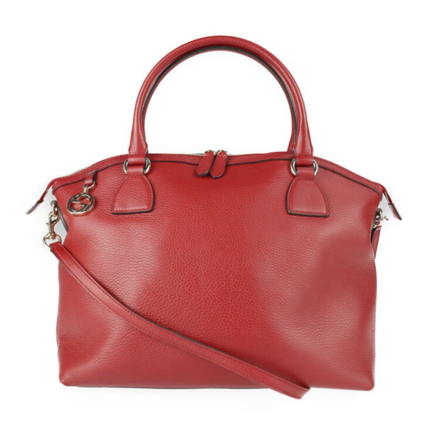 Gucci, Red, Leather, handbag