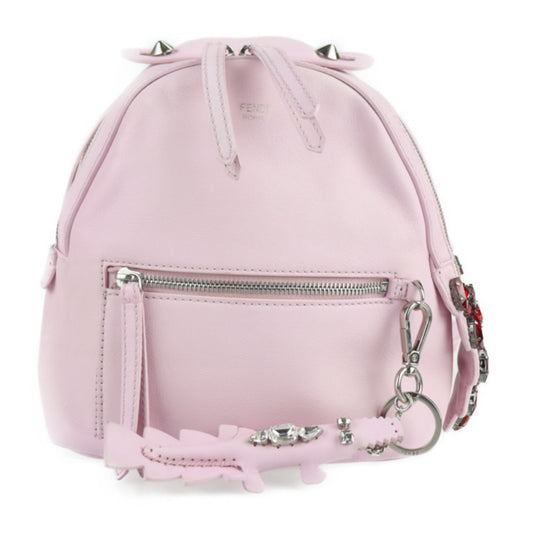 Fendi, Pink, Leather, backpack