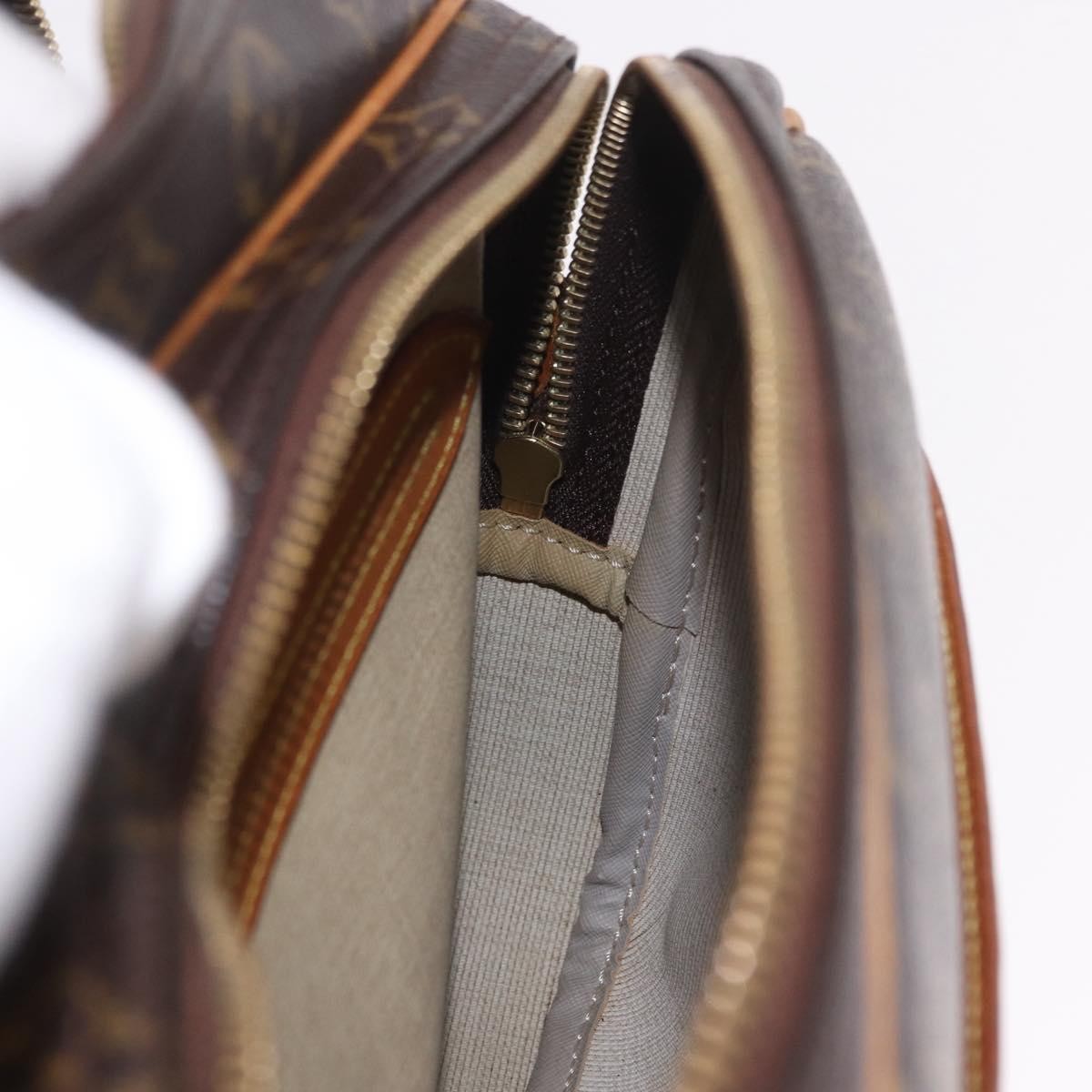 Louis Vuitton Reporter Monogram, Brown, Canvas, Shoulder Bag