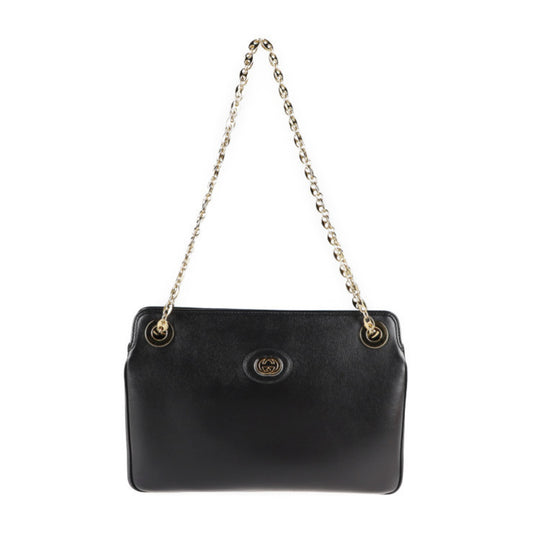 Gucci Marina, Black, Leather, shoulder