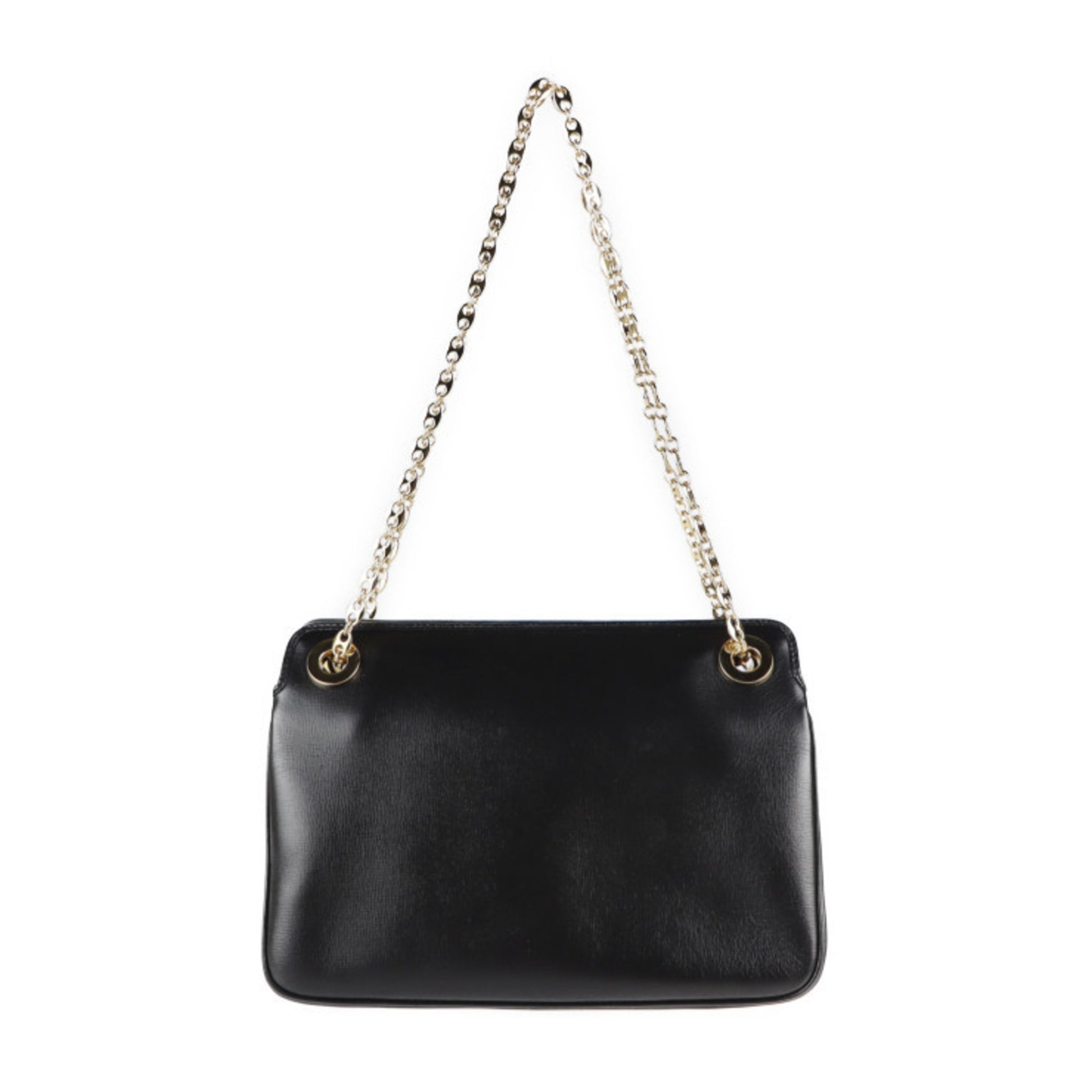 Gucci Marina, Black, Leather, shoulder