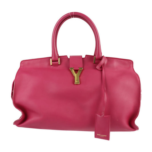 Saint Laurent Y line, Pink, Leather, handbag