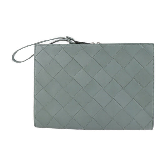 Bottega Veneta Intrecciato, Grey, Leather, handbag