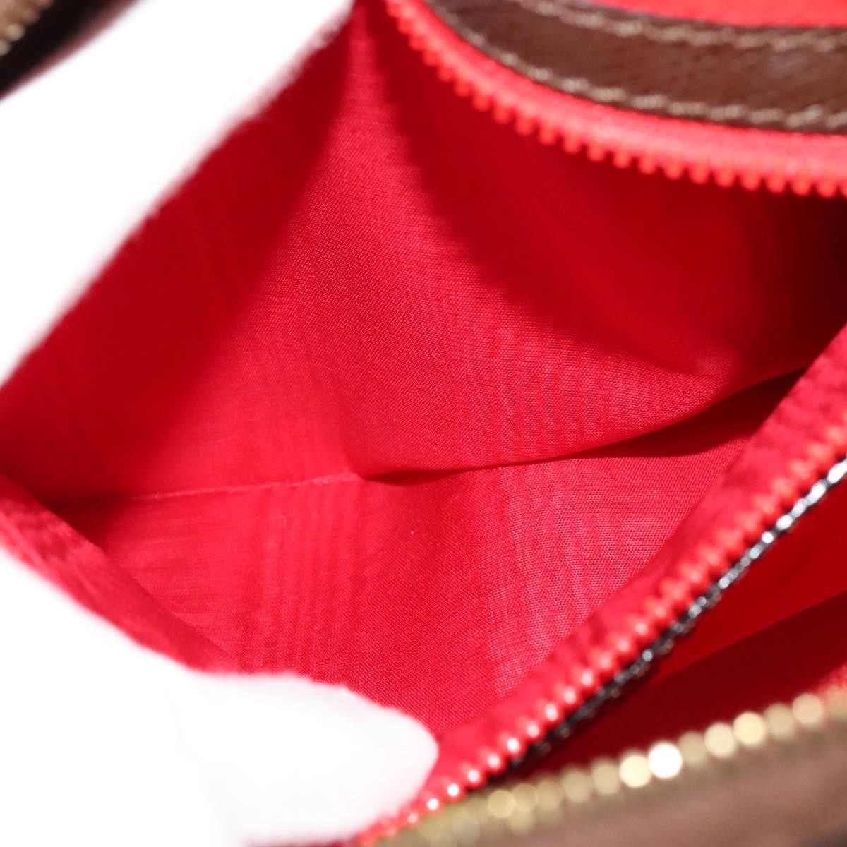Celine Vintage Turnlock Leather, Brown, Leather, Shoulder Bag