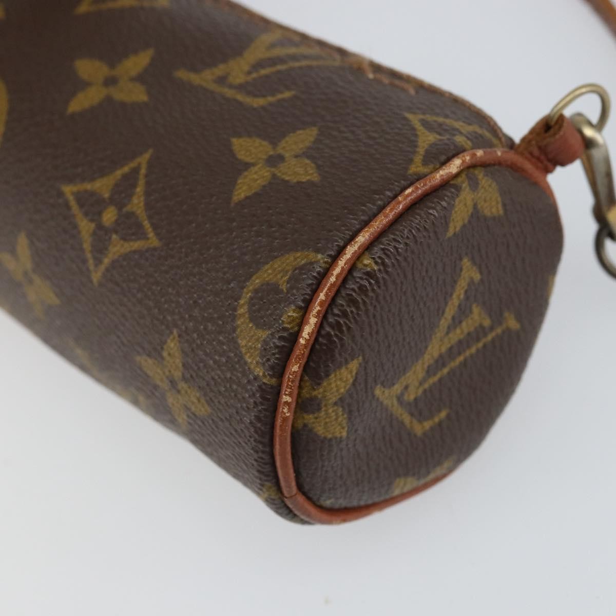 Louis Vuitton Papillon Pochette Monogram Canvas, Brown, Canvas, Clutch