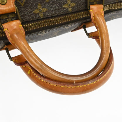 Louis Vuitton Speedy Monogram Canvas, Brown, Canvas, Handbag