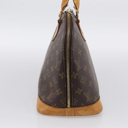 Louis Vuitton Vintage Alma Monogram Canvas, Brown, Canvas, Handbag