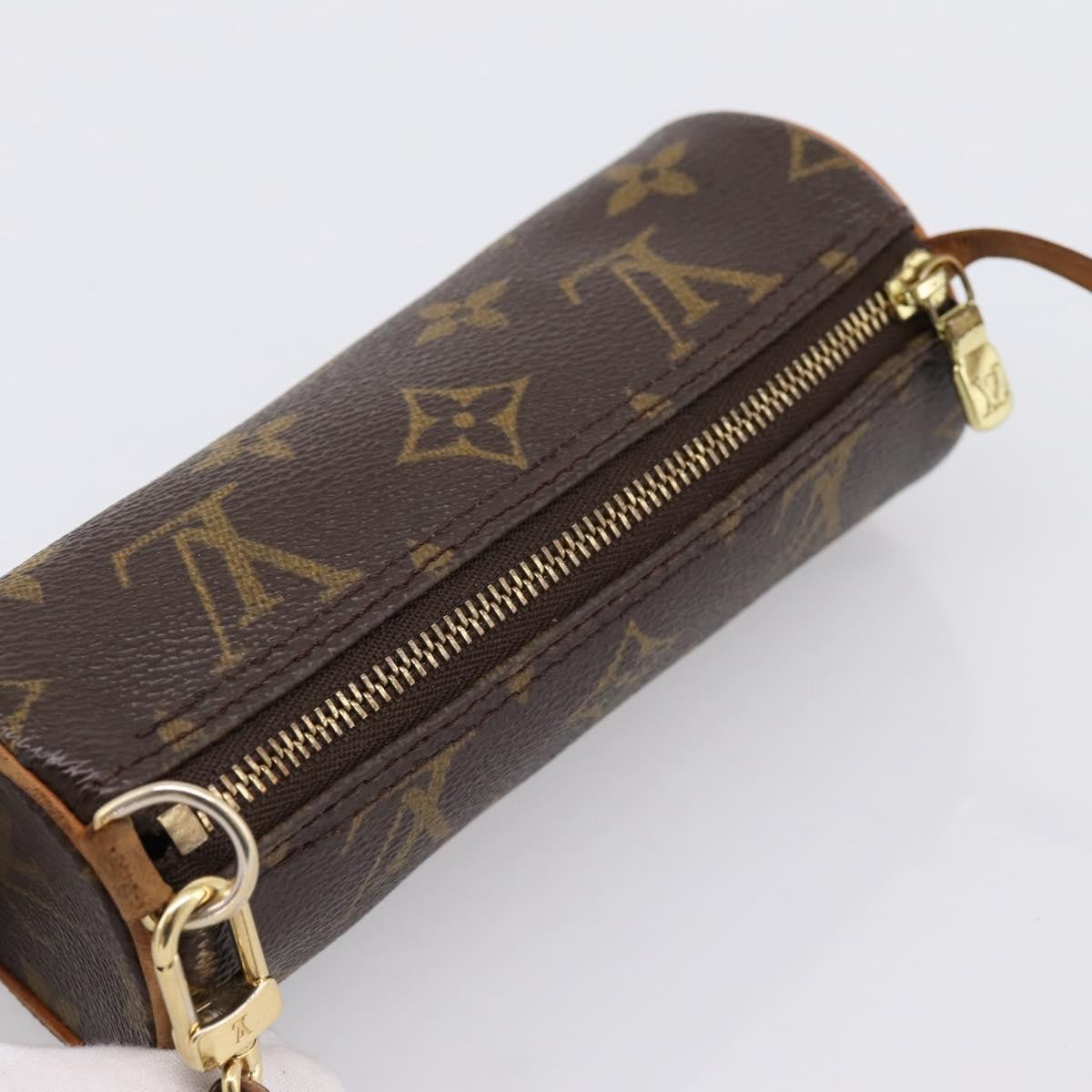 Louis Vuitton Papillon Pochette Monogram Canvas, Brown, Canvas, Clutch