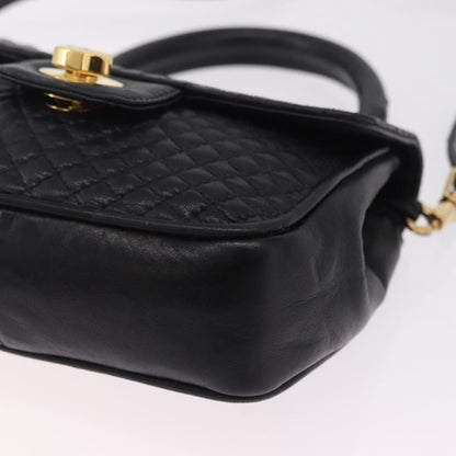 Bally Handbag Leather, Black, Leather, Handbag