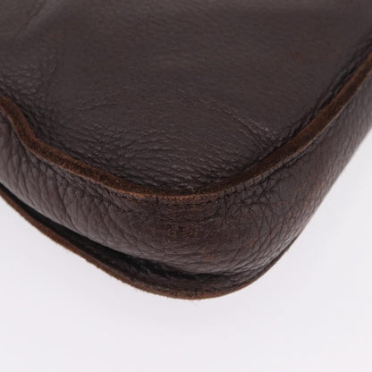 Bottega Veneta Shoulder Leather, Brown, Leather, Shoulder Bag