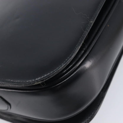 Celine Horse Carriage Leather, Black, Leather, Shoulder Bag