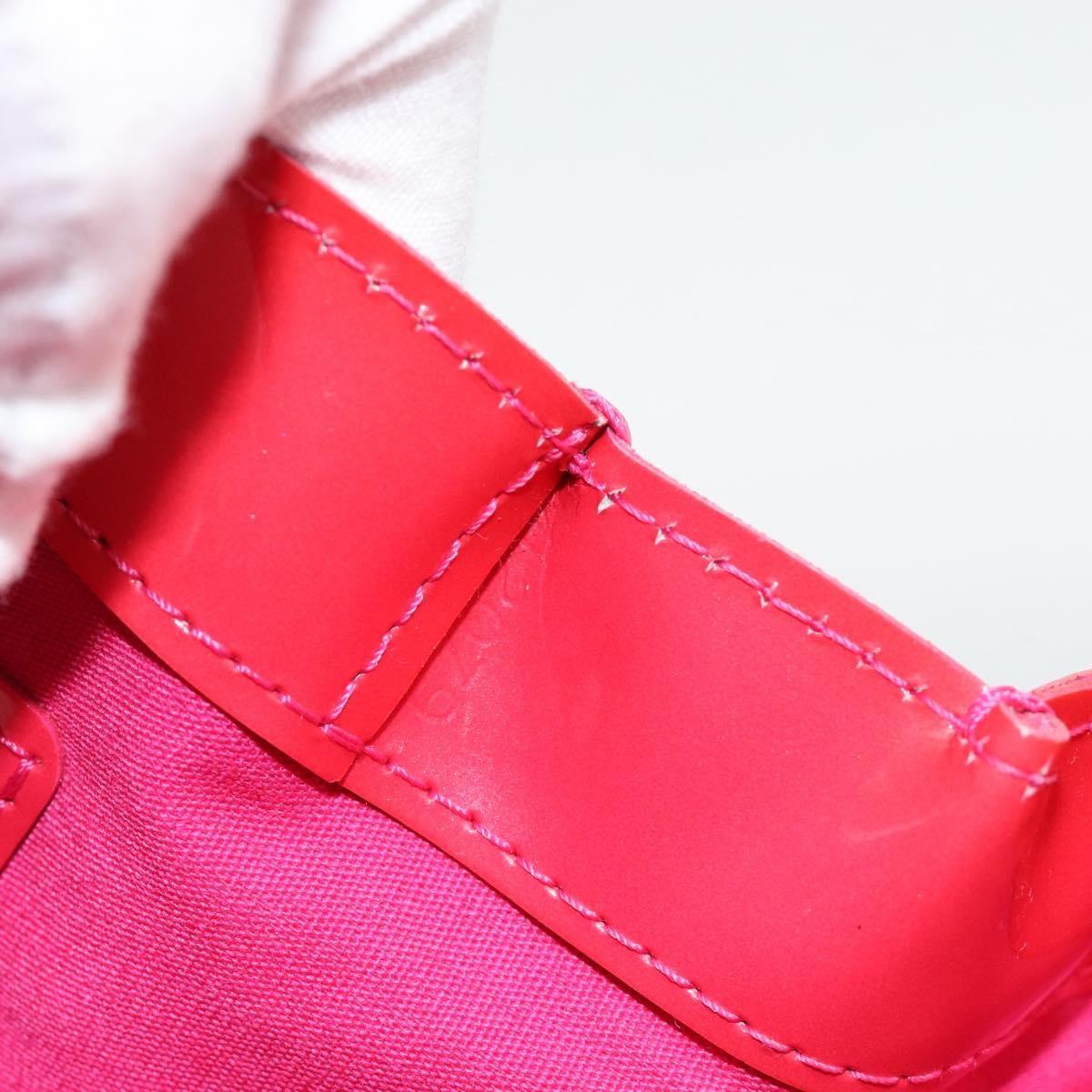Louis Vuitton Wilshire Monogram Vernis, Pink, Patent Leather, Handbag