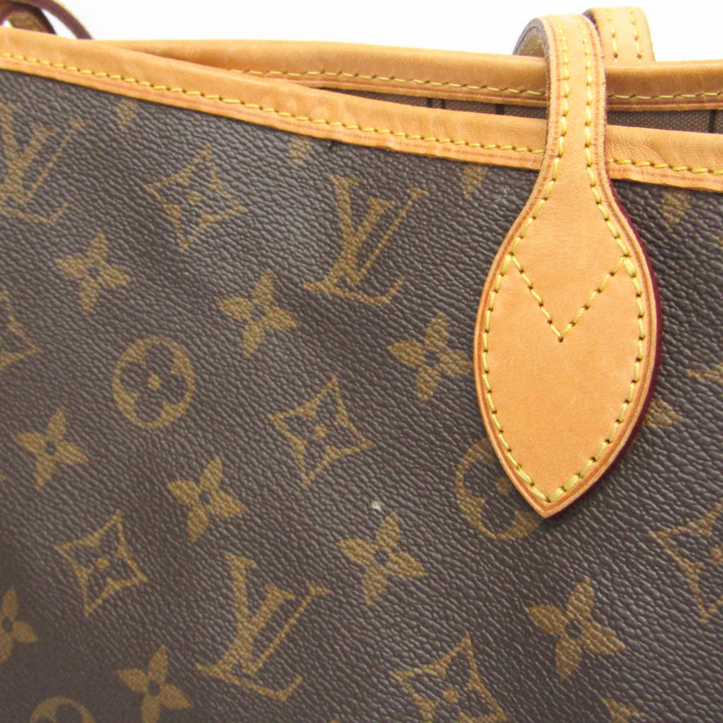 Louis Vuitton Neverfull Monogram Canvas, Brown, Canvas, Tote Bag