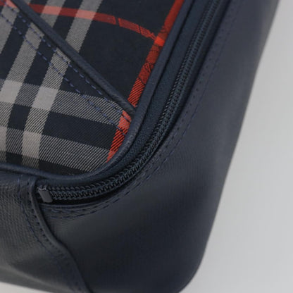 Burberry Nova Check Nova Check Canvas and leather, Navy, Leather, Handbag