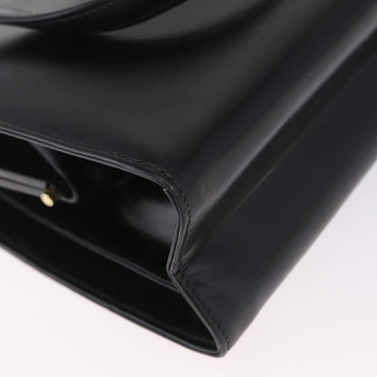 Gucci Vintage Leather, Black, Leather, Tote Bag