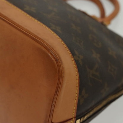 Louis Vuitton Alma Handbag Monogram Canvas, BROWN, CANVAS, Handbag
