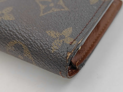 Louis Vuitton French Monogram Canvas, Brown, Canvas, Wallet