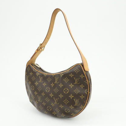 Louis Vuitton Croissant Monogram Canvas, Brown, Canvas, Handbag