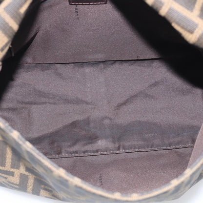 Fendi Mamma Baguette Zucca Jacquard Velvet, Multicolour, Canvas, Shoulder Bag