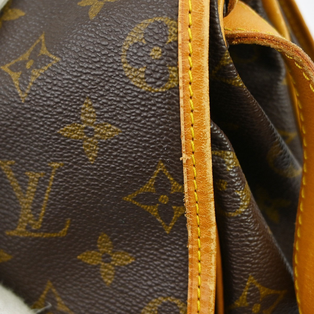 Louis Vuitton Saumur Monogram Canvas, Brown, Canvas, Shoulder Bag