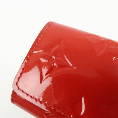 Louis Vuitton Multiclés 4 Cuir verni, Red, Patent Leather, Wallet