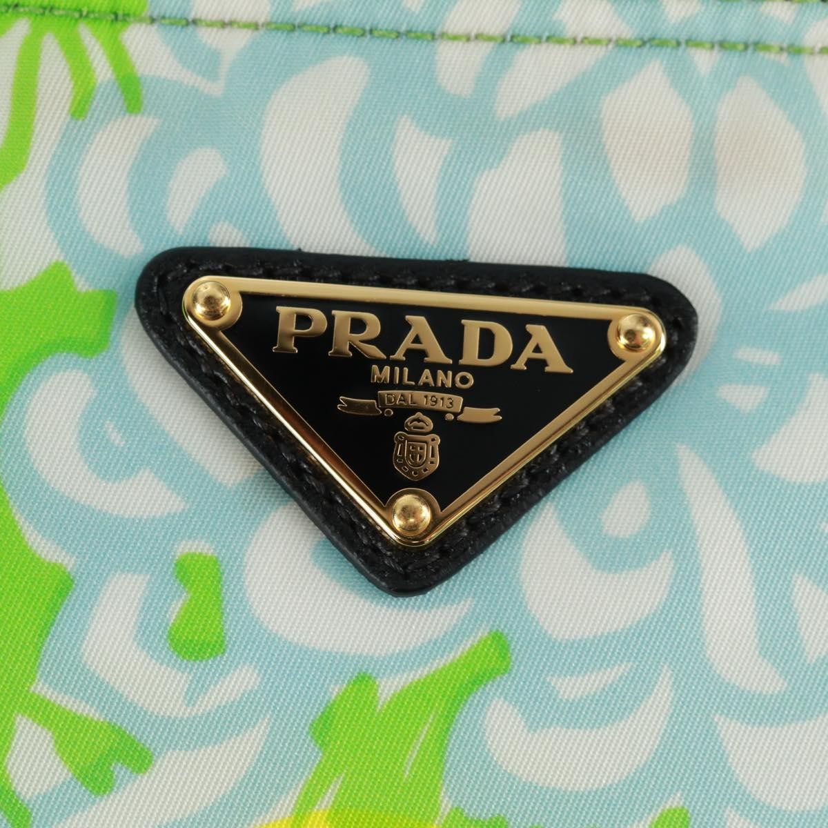 Prada Floreal Tote Printed Tessuto, Multicolour, Nylon, Tote Bag