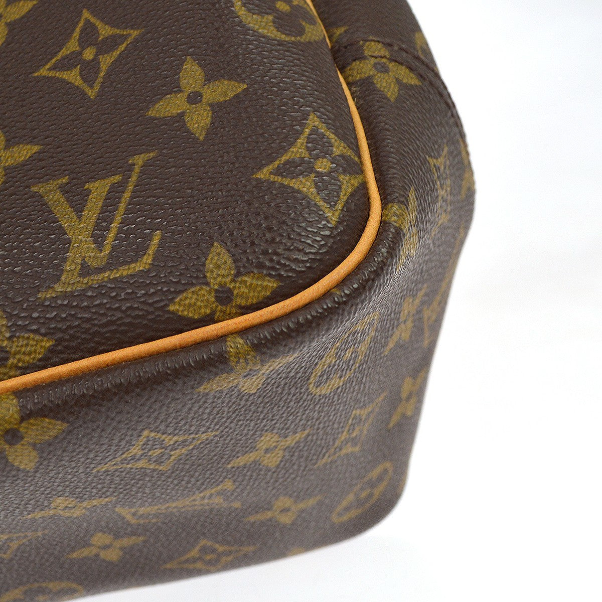 Louis Vuitton Deauville Monogram Canvas, Brown, Canvas, Handbag