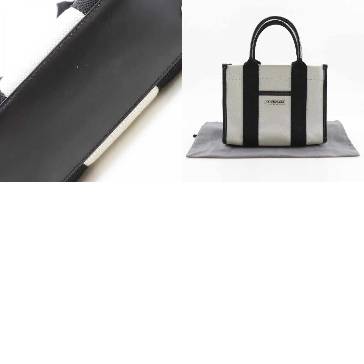 Balenciaga Hardware Canvas, White, Canvas, Tote Bag