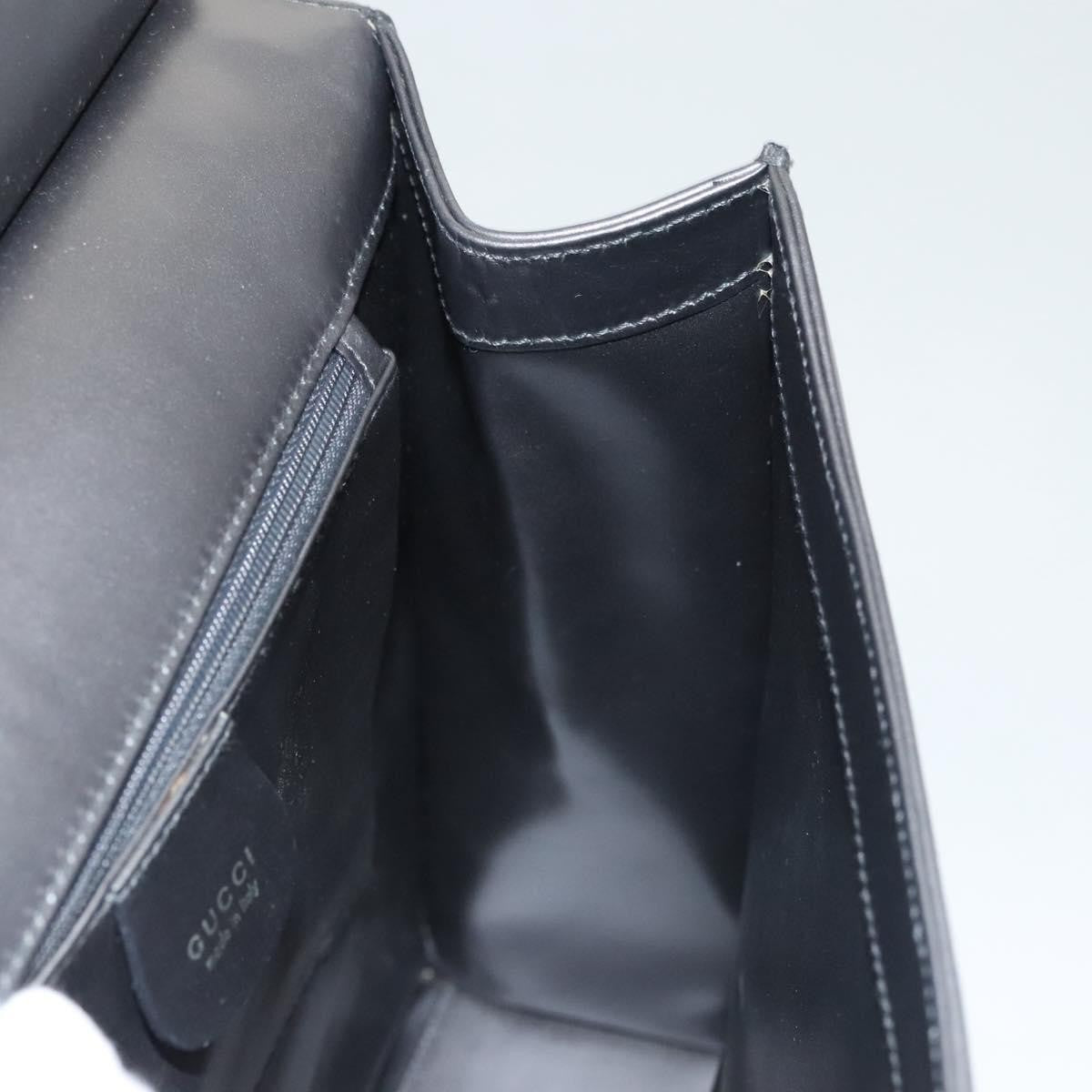 Gucci Shoulder Leather, Brown, Leather, Shoulder Bag