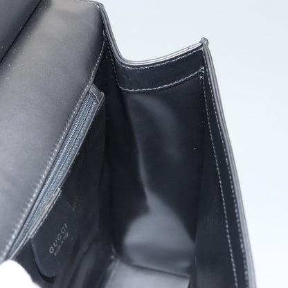 Gucci Shoulder Leather, Brown, Leather, Shoulder Bag