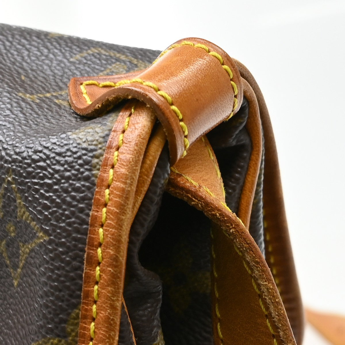 Louis Vuitton Saumur Monogram Canvas, Brown, Canvas, Shoulder Bag