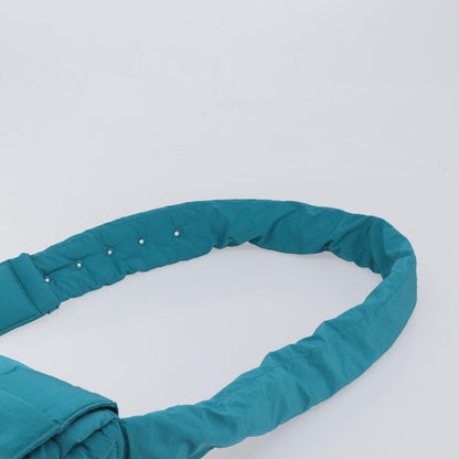 Bottega Veneta Padded Tech Cassette Intrecciato Nylon, Turquoise, Nylon, Crossbody Bag