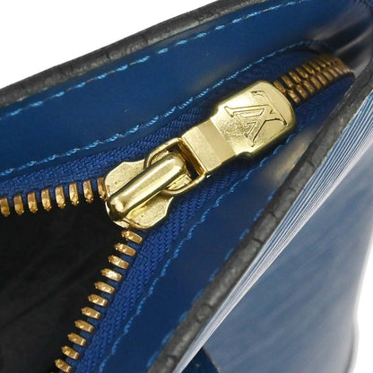 Louis Vuitton Lussac Epi Leather, Blue, Leather, Shoulder Bag