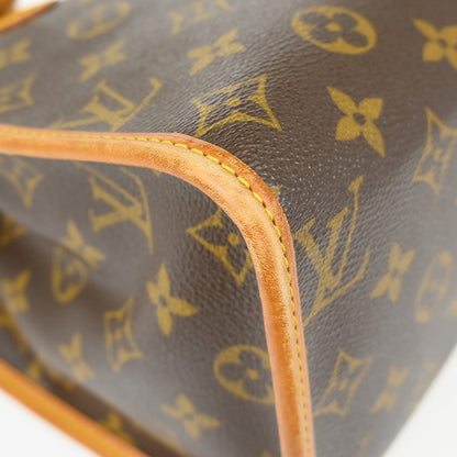 Louis Vuitton Popincourt Monogram Canvas, Brown, Canvas, Shoulder Bag